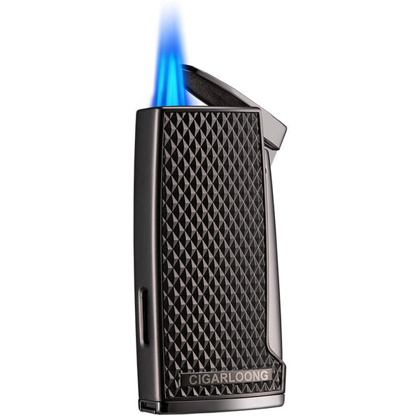 Cigarloong cigar lighter three-tube windproof direct travel portable cigarette lighter gift box packaging