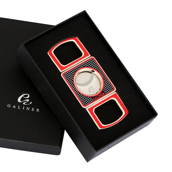 Galiner creative cigar cutter - portable, sharp alloy cigar scissors - multifunctional cigar knife & hole punch