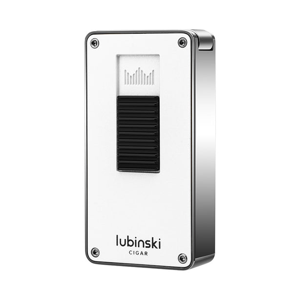 Rubinsky Cigar Lighter High-grade Zinc Alloy Multifunctional Double Fire Direct Dust Cover Folding Opener