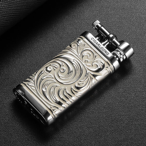 Cigar lighter European pipe lighter windproof straight punch multi-function