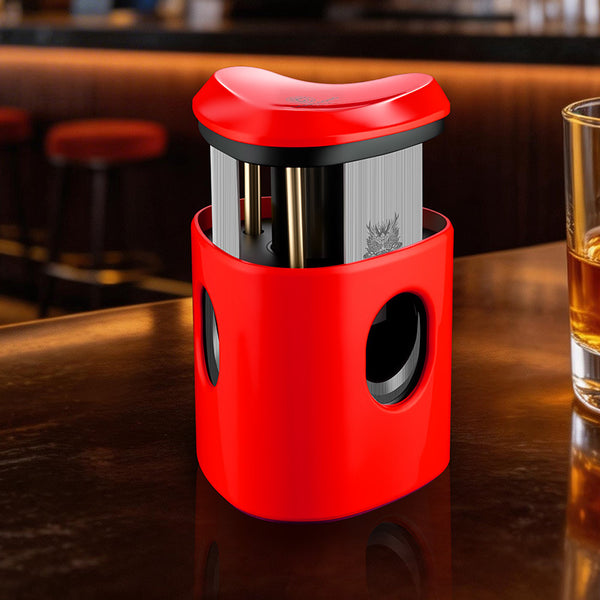 Cigar Cutter Three Caliber Cut Sharp Smooth Semi-Automatic Multifunctional Desktop 3 Cigar Cutter CE-26B3
