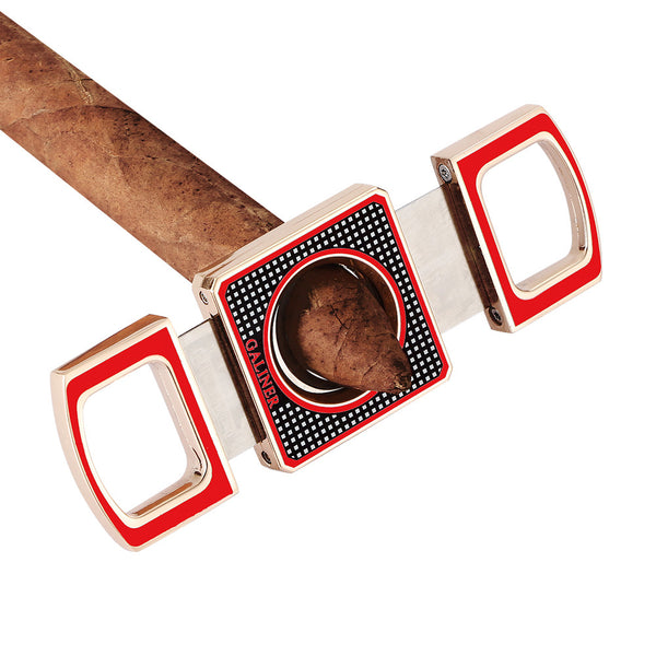 Galiner creative cigar cutter - portable, sharp alloy cigar scissors - multifunctional cigar knife & hole punch