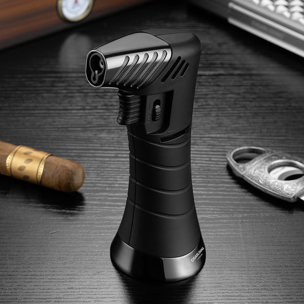 Cigar lighter single fire direct windproof portable igniter