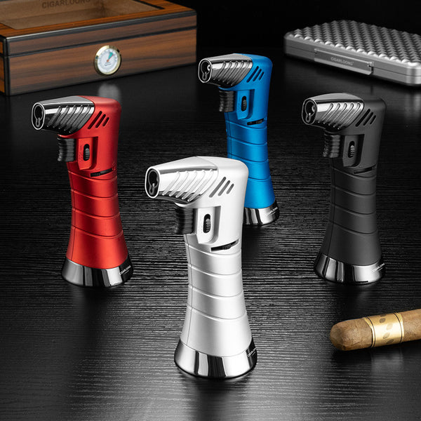 Cigar lighter single fire direct windproof portable igniter