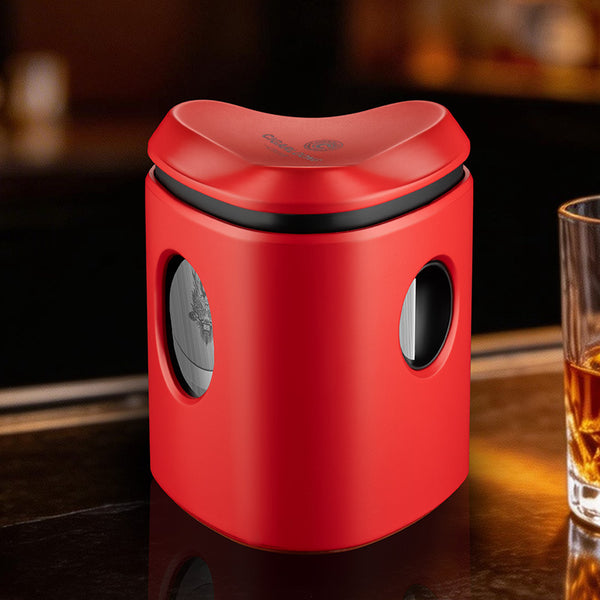 Cigar Cutter Three Caliber Cut Sharp Smooth Semi-Automatic Multifunctional Desktop 3 Cigar Cutter CE-26B3