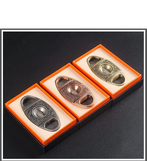Cigar Cutter V-Cut Sharp Portable Personality Cigar Cutter Accessories Tools