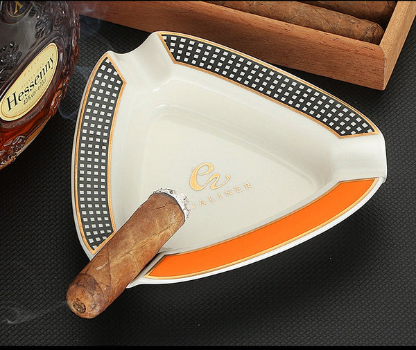 Cigar Ceramic Cigar Ashtray Cigar Holder Ashtray