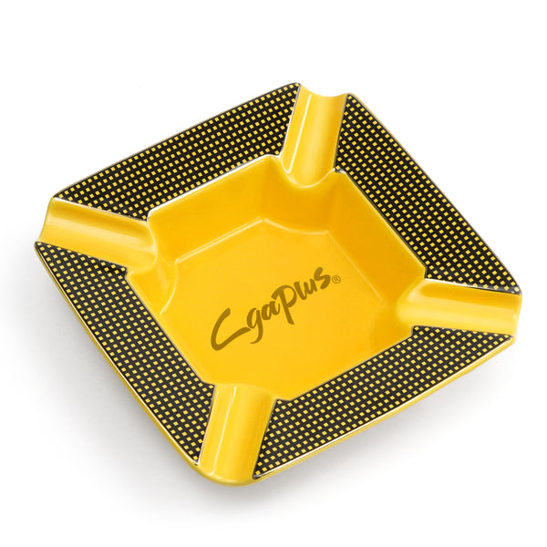 Patio Big Ashtrays for 8" Square Cigarettes Ashtray Large Rest Cigars Ash tray for Patio/Outside/Indoor Ashtray