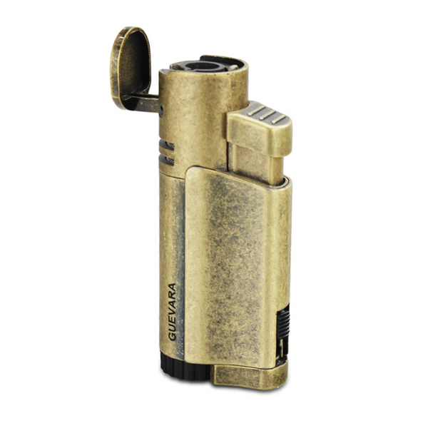 GUEVARA Cigar Lighter Accessories Set Men Gift Box Lighter Cigar Jet Flame Portable Butane Gas Cigarette Retro Lighters