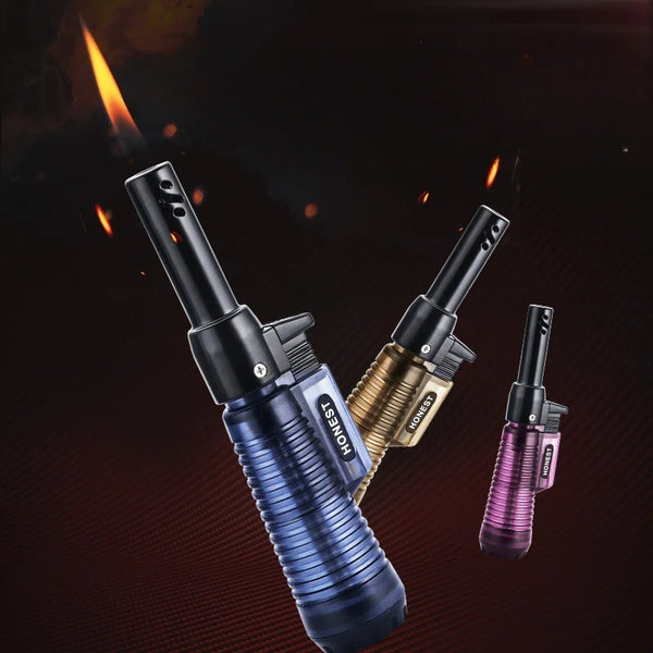 Extended inflillable Pipe lighter household pipe candle portable igniter