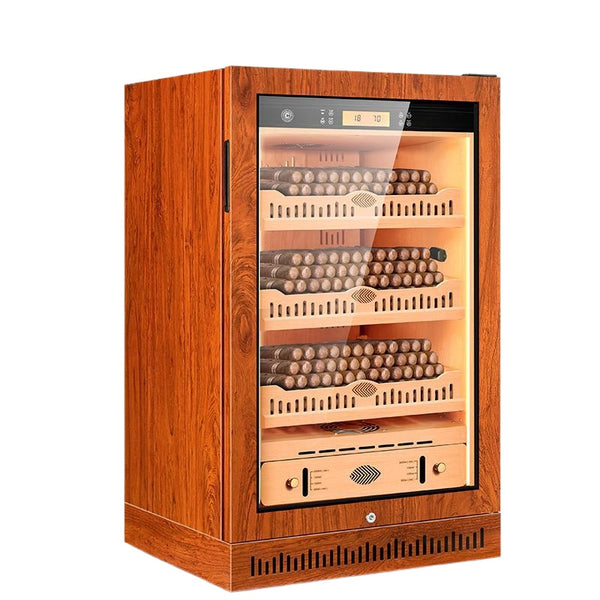 German Constant Temperature and Humidity Cigar Cabinet Imported Compressor Cigar Humidor Large Capacity Home Use