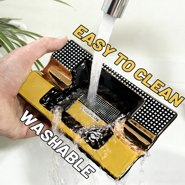 Cigar Ashtray Cigarettes Outdoor Cigars Ash tray for Men travel/Patio/Outside/Indoor Ashtrays