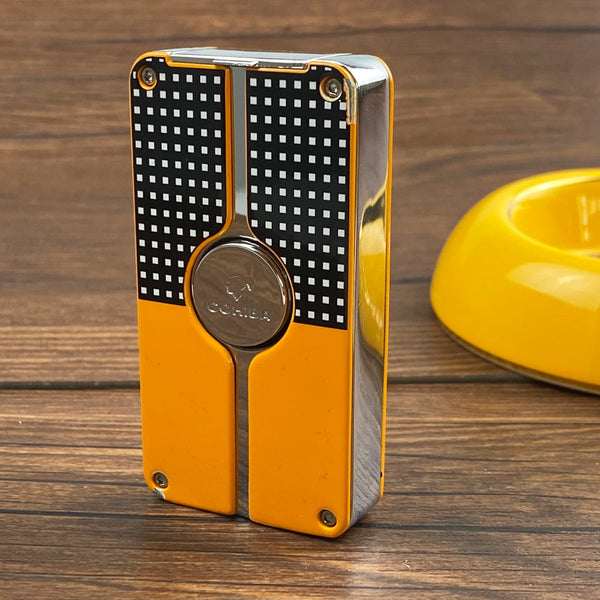 Cohiba Metal Cigar Lighter 3 Torch Jet Flame