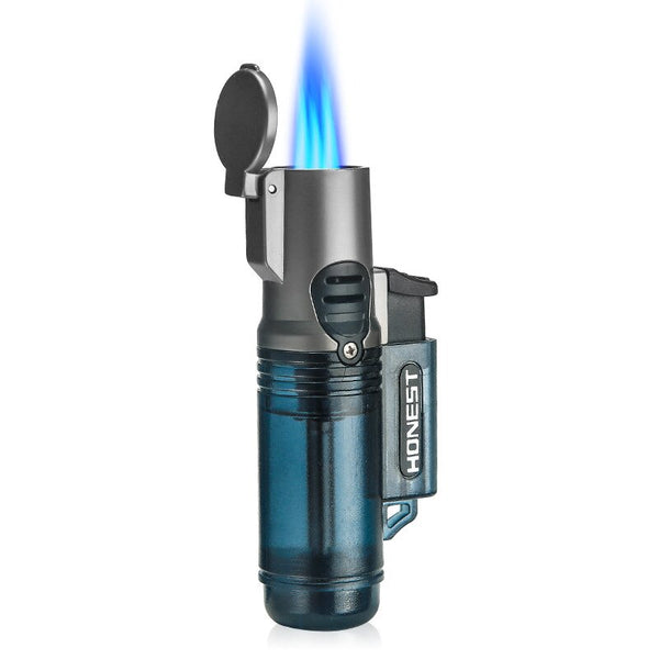 HONEST Plastic Cigar Lighter 3 Torch Jet Flame