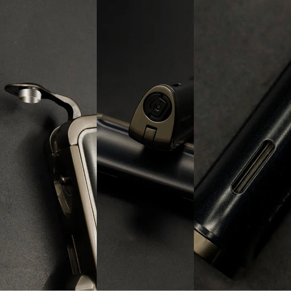 Durable Portable Classic Cigar Lighter Adjustable Flame Zinc Alloy Windproof Lighter