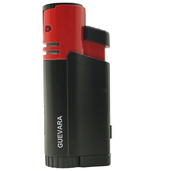 Singal Flame Cigar Lighter With Cigar Punch 1122
