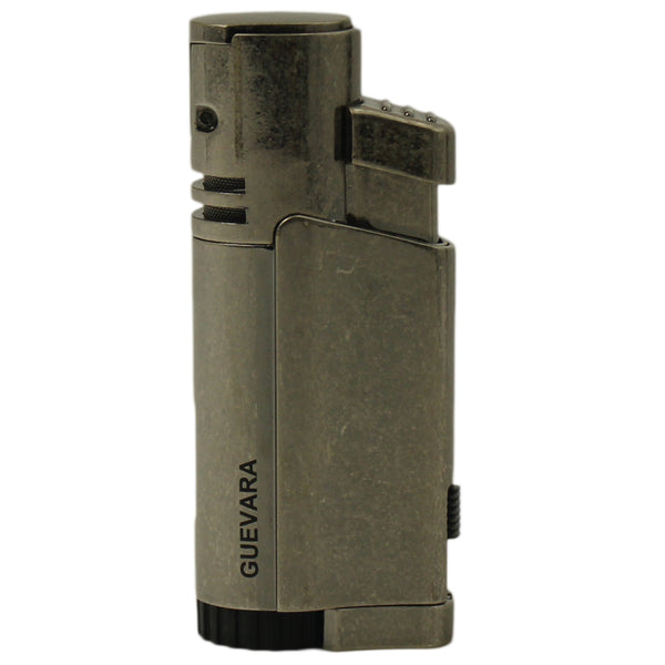 Singal Flame Cigar Lighter With Cigar Punch 1122