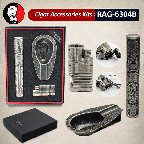 Guevara Cigar Accessories Kit  Set T 6304B