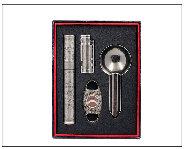 Cigar  Lighter Cutter  Gifts Set 6406