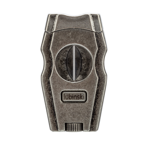 LUBINSKI Metal V-cut Cigar Cutter Zinc Alloy One-piece Stainless Outdoor Luxury Cigars Cut Portable Accessories Tool for Cigar