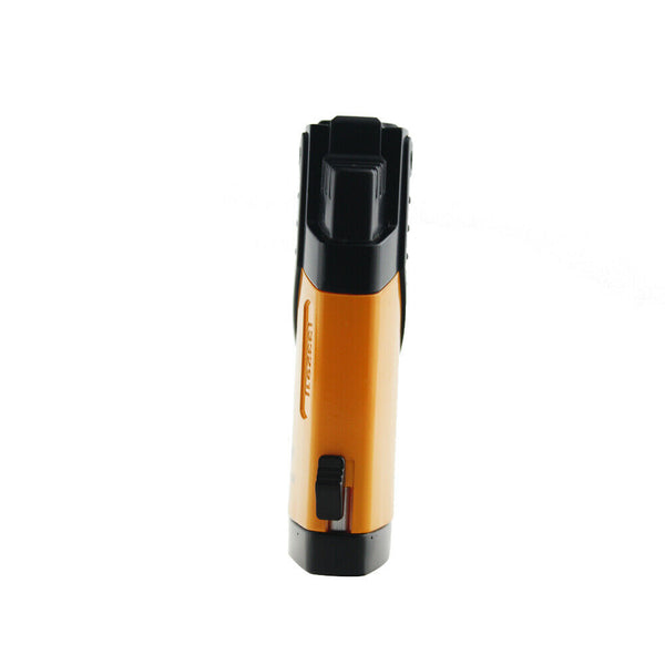 Cigar Lighter 3 Torch Jet Flame Refillable With Punch